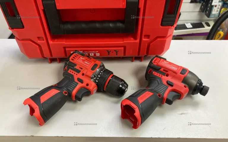 Набор 2в1 Шуруповерт и Винтоверт Milwaukee реплика