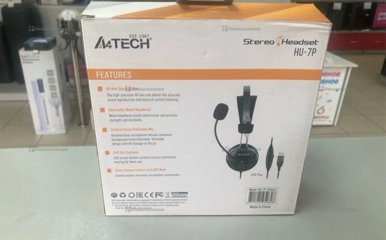 Наушники A4Tech Hu-7P