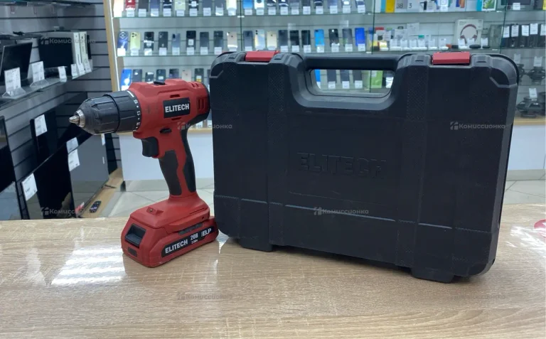 Шуруповерт elitech да 12 2сл