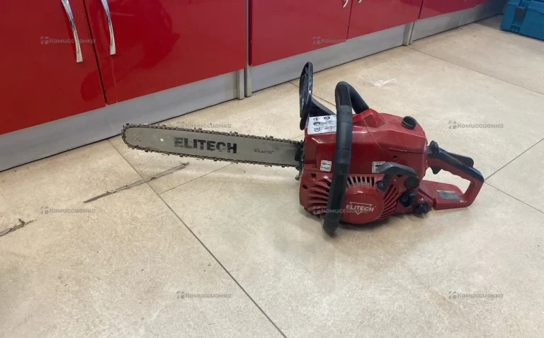 Бензопила Elitech