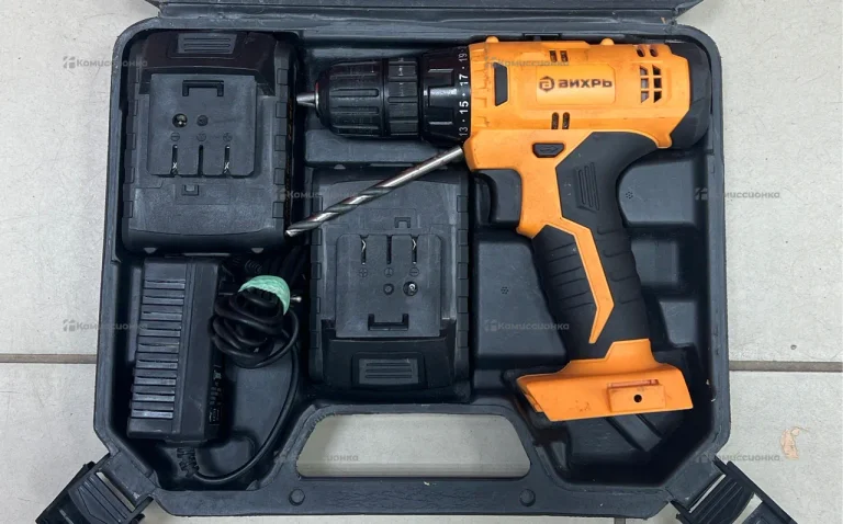 Дрель-шуруповерт ВИХРЬ ДА-14,4-2К