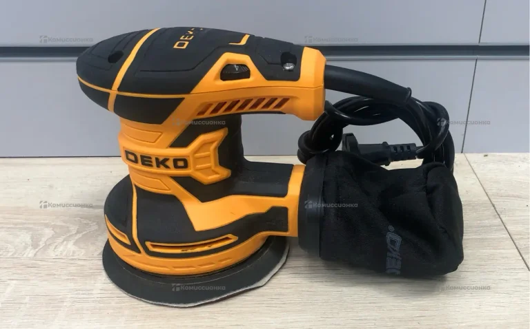 Эксцентриковая шлифмашина сетевая DEKO DKG400-125