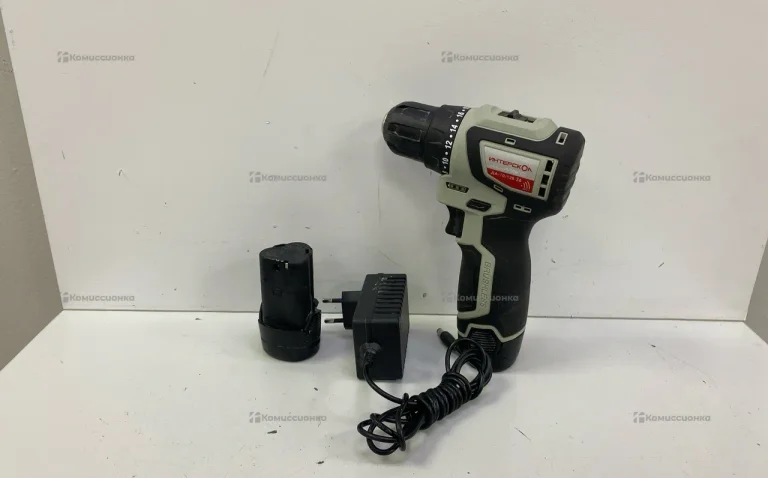 Дрель-шуруповерт ИНТЕРСКОЛ ДА-10/12 В