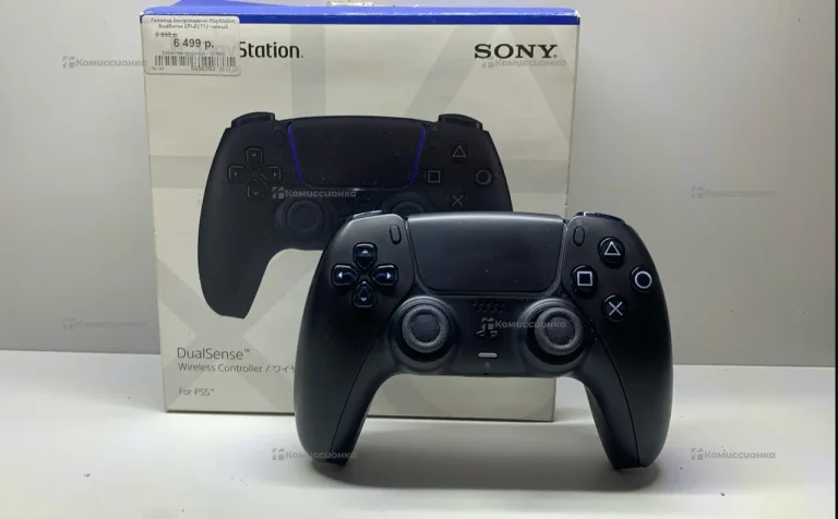 Геймпад DualSense черный