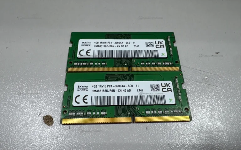 Оперативная память SK hynix 4x2gb so-dimm ddr4