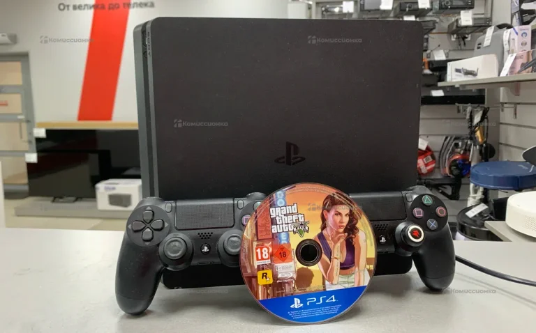 Приставка PS4. Slim 1tb