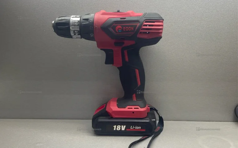 Аккумуляторная дрель-шуруповерт Edon AD-18C