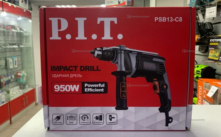 Дрель ударная электрическая P.I.T. PSB13-C8