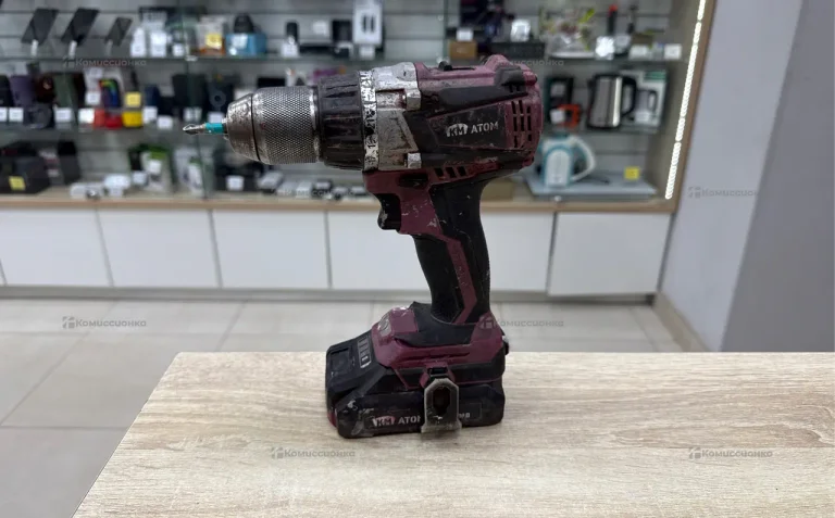 Аккумуляторный шуруповерт КМ АТОМ CMRS-183BL