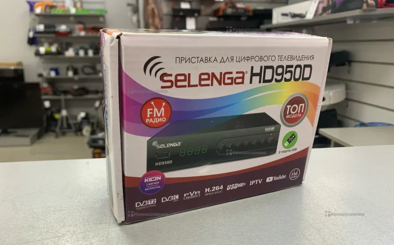 Цифровая ТВ приставка  Selenga hd950