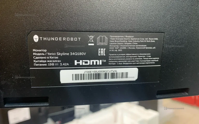 THUNDEROBOT Монитор 34q180v