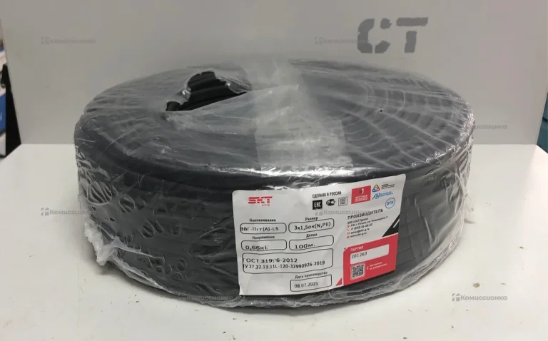 Кабель силовой SKT ВВГ-Пнг 3х1,5 (100м)