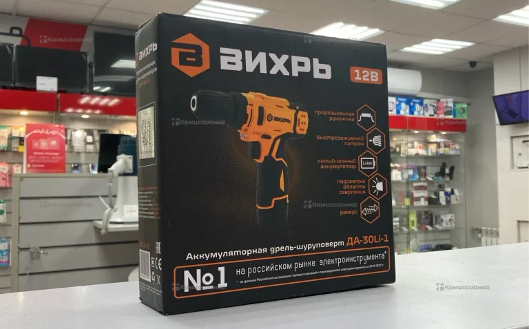 Дрель-шуруповерт аккумуляторная ДА-30Li-1