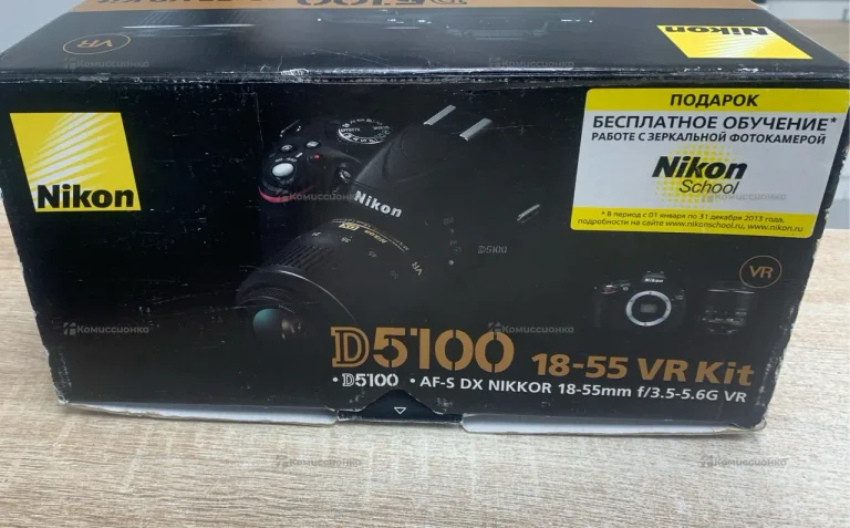 Фотоаппарат   Nikon d5100 18 :55 vr kit