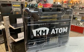 Дрель-шуруповерт аккумуляторная КМ АТОМ CD-181/2 K