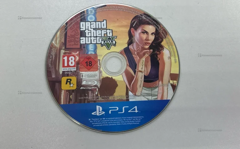 Диск GTA V PS 4