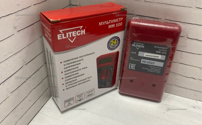 Мультиметр цифровой ELITECH ММ 100