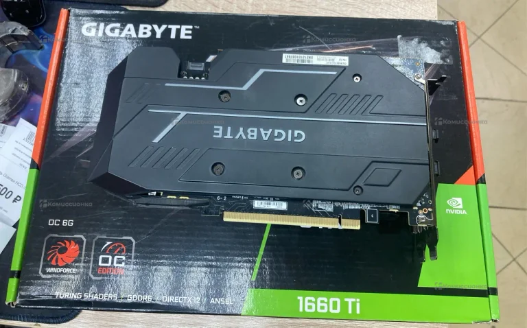 Видеокарта Gigabyte GeForce GTX 1660Ti 8gb