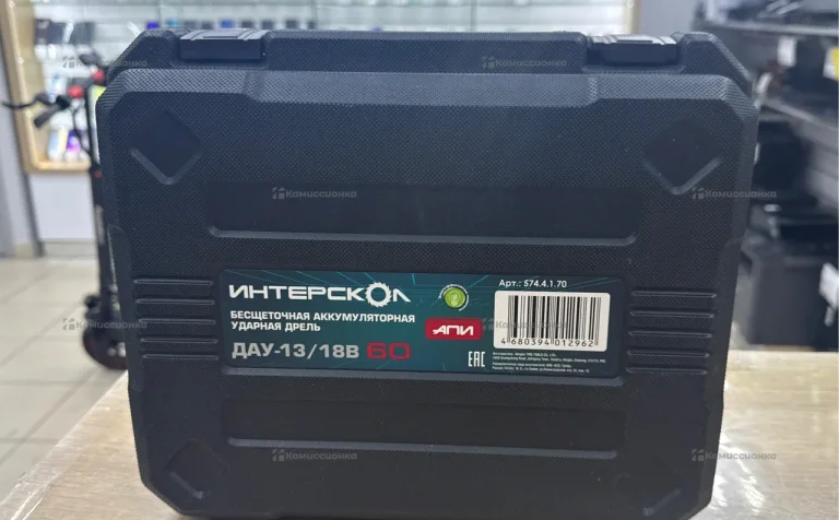 Аккумуляторная ударная дрель-шуруповерт Интерскол