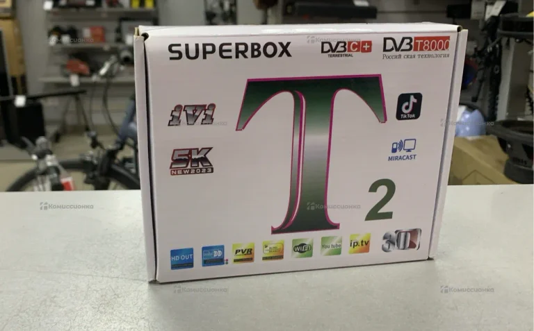 Цифровая ТВ приставка  SuperBox