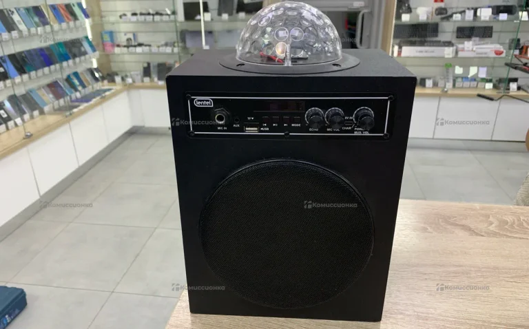 Блютуз колонка Lentel с цветомузыкой