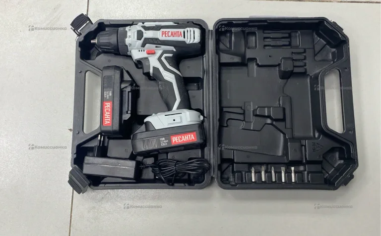 Аккумуляторная дрель шуруповерт Ресанта  Да 18-2 л