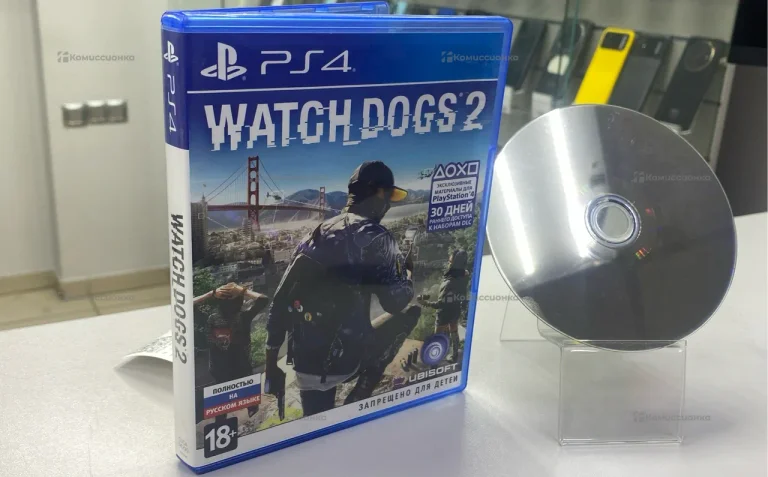 PS4. Диск  Watch Dogs 2