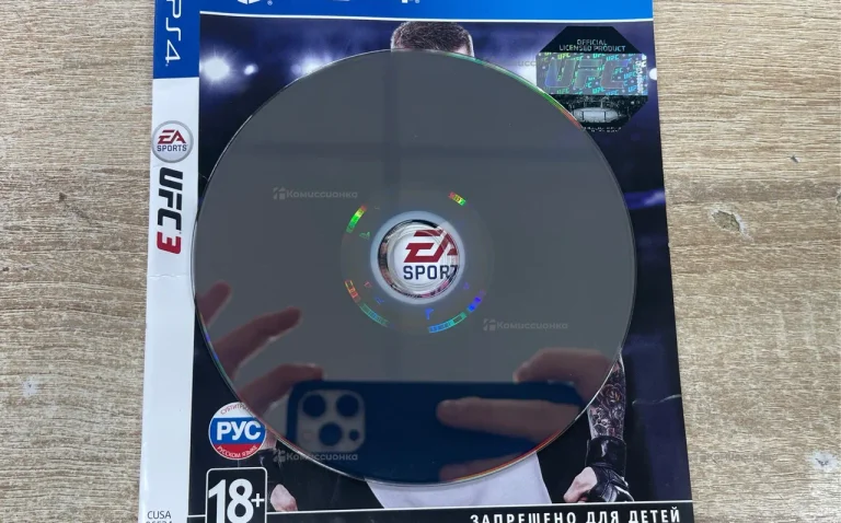 PS4 диск. UFC 3