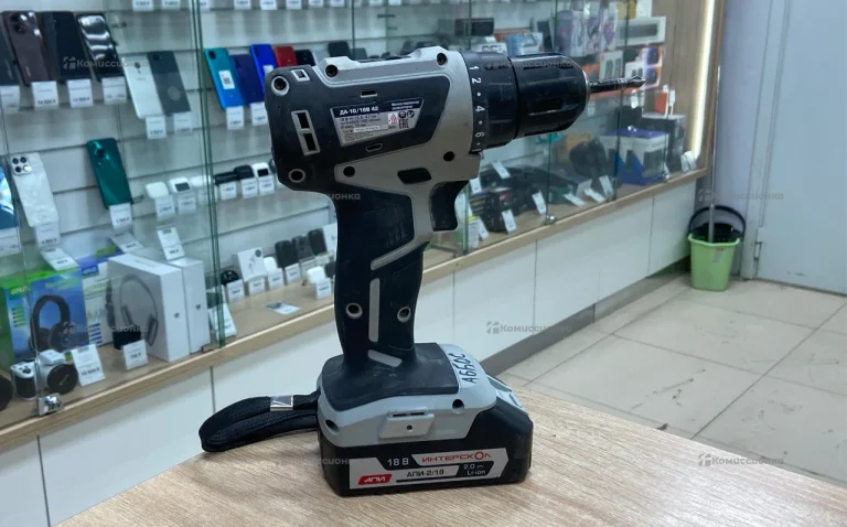 Аккумуляторный шуруповерт Интерскол ДА-10/18В 42