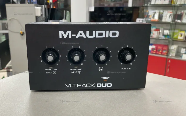 Звуковая карта m audio m track duo