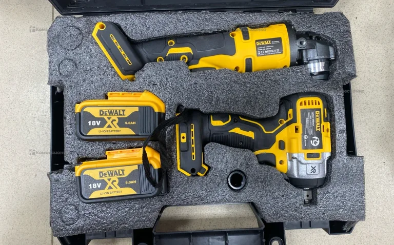 набор Dewalt болгарка и Гайковерт