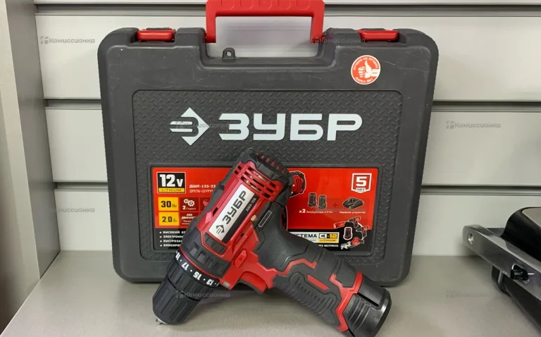 Дрель-шуруповерт ЗУБР ДШЛ-125-22