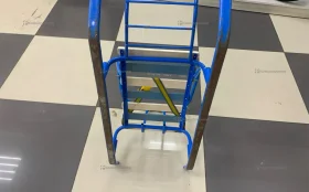 Санки детские бело синие