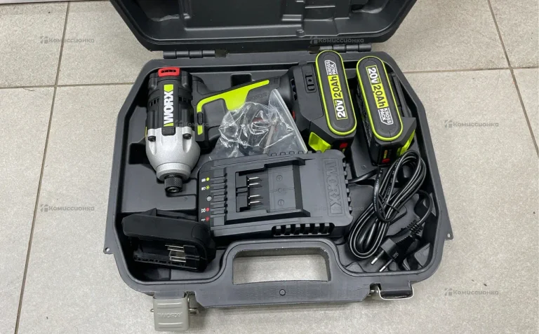 Аккумуляторный ударный винтоверт Worx WU290.1