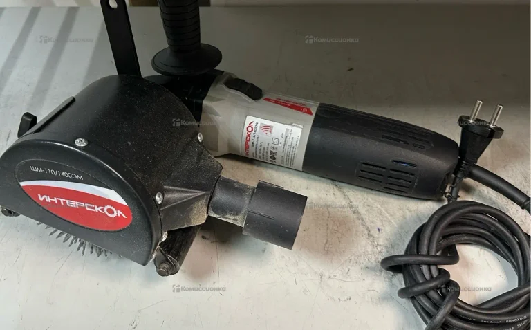 Щеточная шлифмашина Интерскол ШМ-110/1400ЭМ