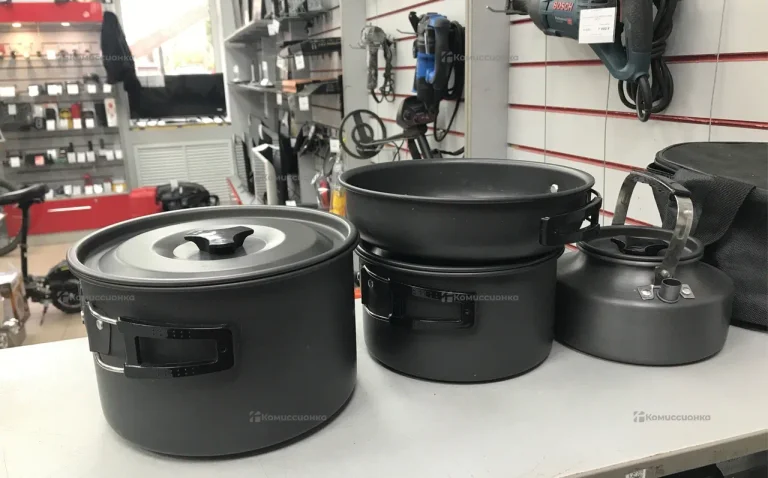 Набор посуды Серый