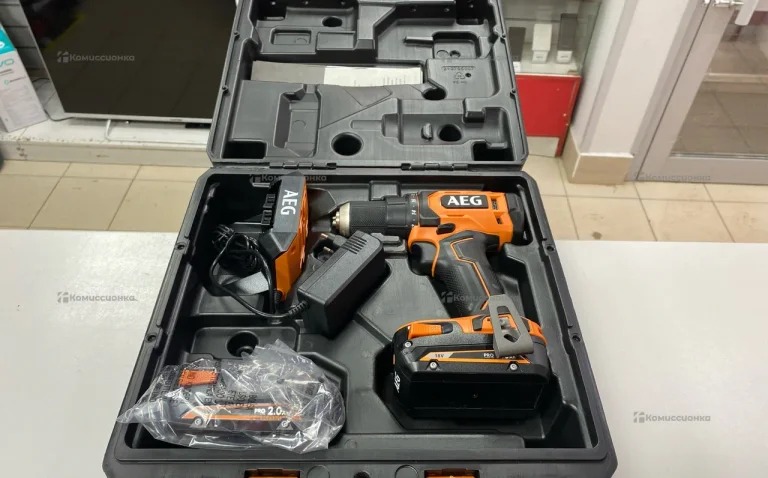 Дрель-шуруповерт AEG BS18G4