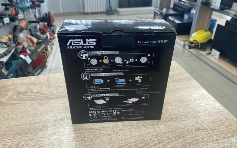 Внешний дисковод ASUS SDRW-08D2S-U