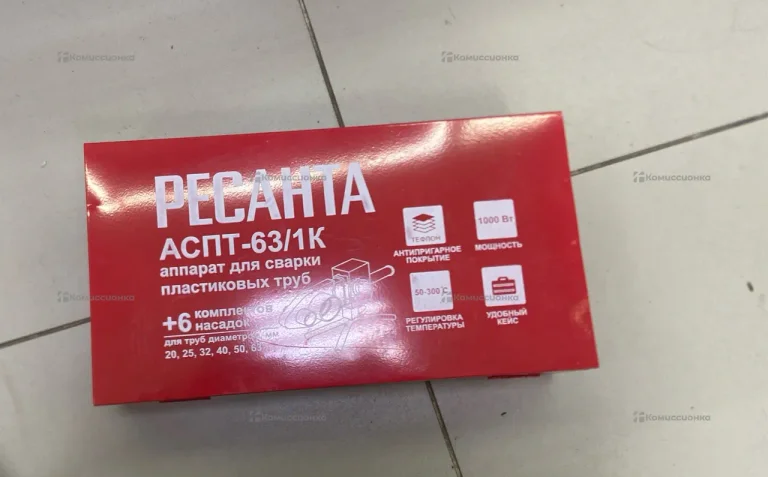 Аппарат для сварки ПВХ труб АСПТ-63/1К