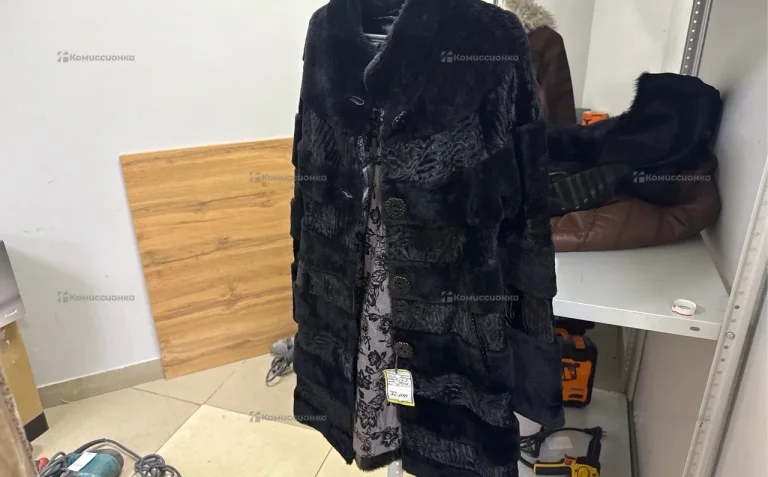 Шуба Мутон размер S