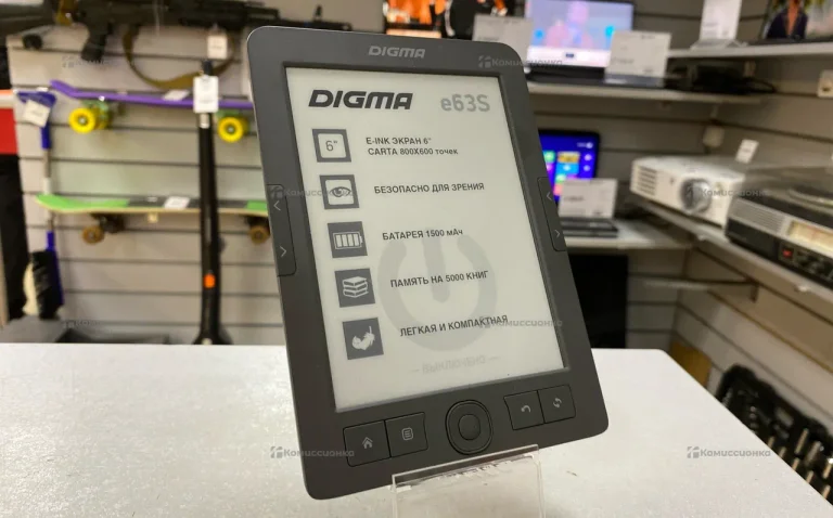 Электронная книга  digma e63s