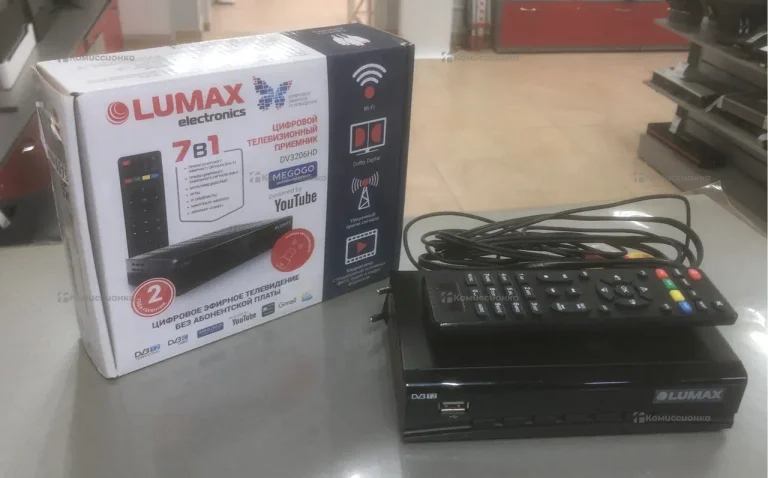 Цифровая ТВ приставка Lumax