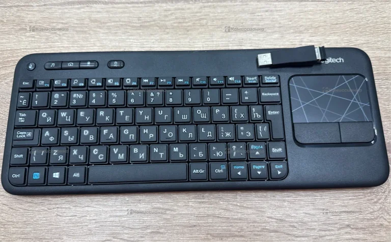 Беспроводная Клавиатура + тачпад logitech
