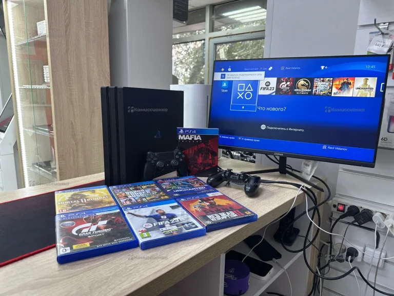 Приставка PS4. Pro 1ТБ