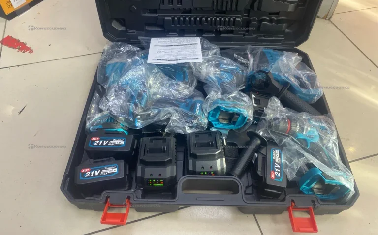 набор 6 в 1 Makita 4 АКБ