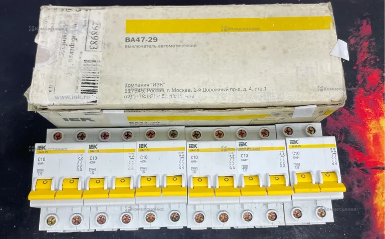 Выключатели автоматический BA47-29-С-10 упаковка 6