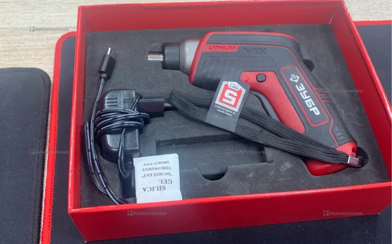 Аккумуляторная отвертка зубр 30-Е-3.6Ли