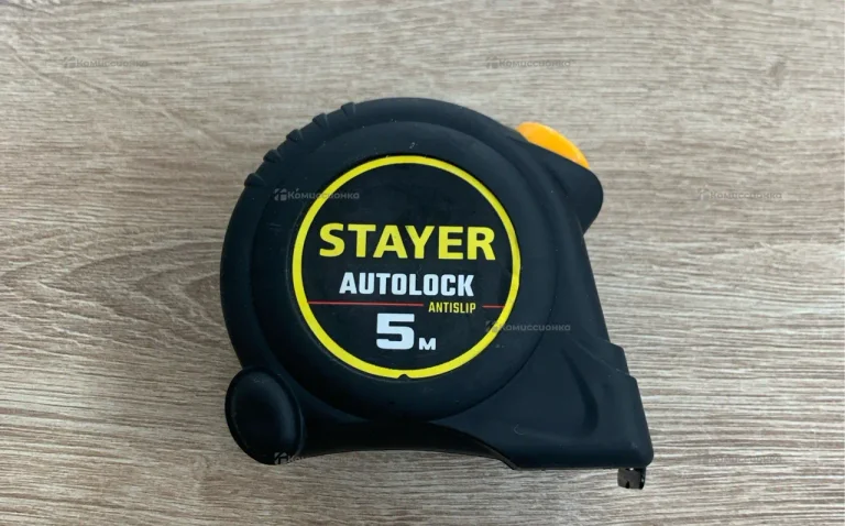 Stayer autolock Рулетка с автостопом 5 м