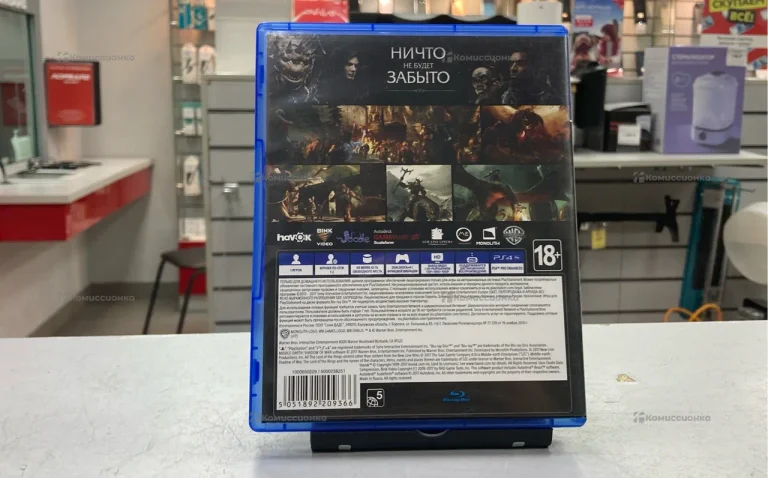 Sony диск ps4 shadow of Mordor