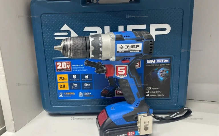 бесщеточная Дрель-Шуруповерт Зубр DB-201-22